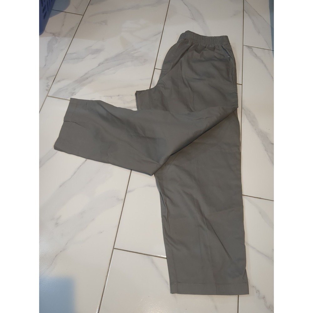 Cabin Creek Women's Gray Khakis Elastic Pants size‎ 22W, New Without Tags